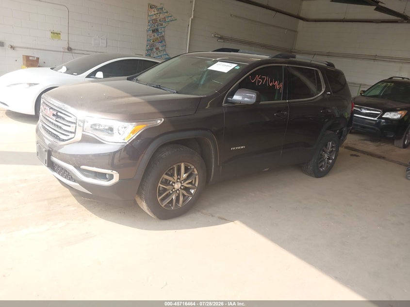 Vin: 1gkknuls0hz286393, lot: 46215146, gmc acadia slt-1 20172
