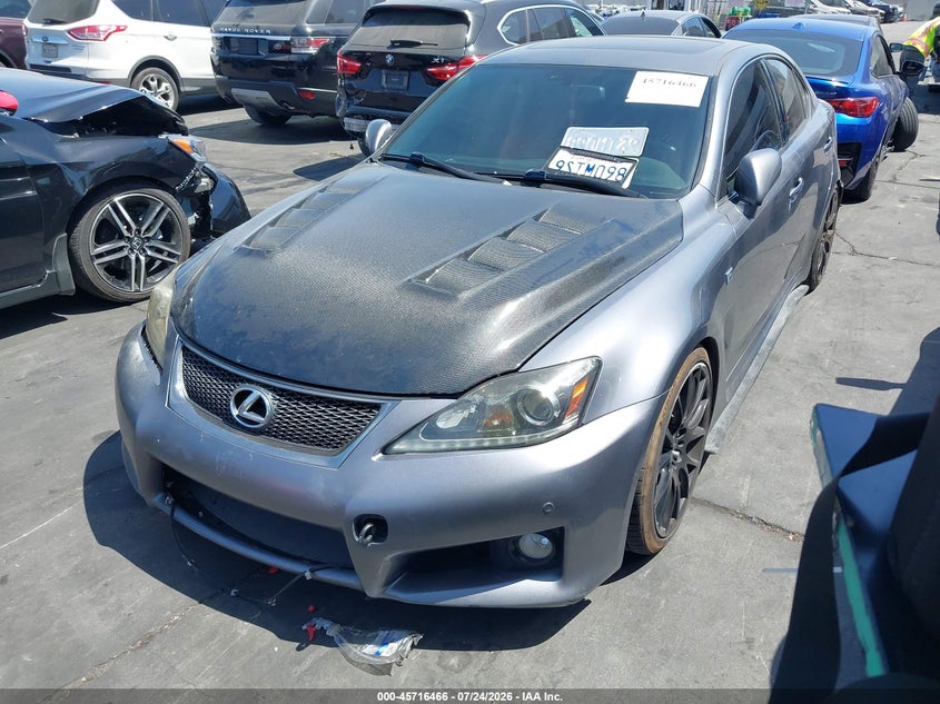 Vin: jthbp5c22c5010761, lot: 46215148, lexus is f 20122