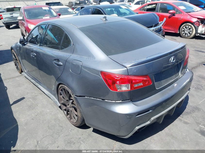 Vin: jthbp5c22c5010761, lot: 46215148, lexus is f 20123