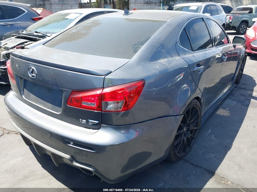 Vin: jthbp5c22c5010761, lot: 46215148, lexus is f 20124