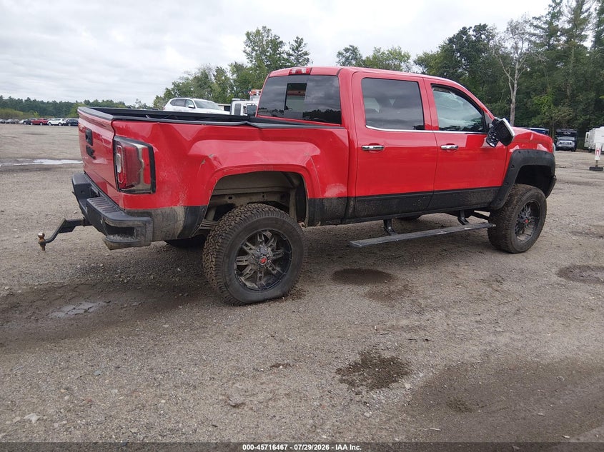 Vin: 3gtu2nec4gg268650, lot: 46215149, gmc sierra 1500 slt 20164