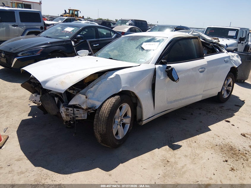 Vin: 2c3cdxbg9eh168618, lot: 46215156, dodge charger se 20142