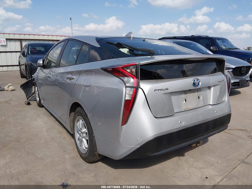 Vin: jtdkbrfu3j3590423, lot: 46215169, toyota prius two 20183