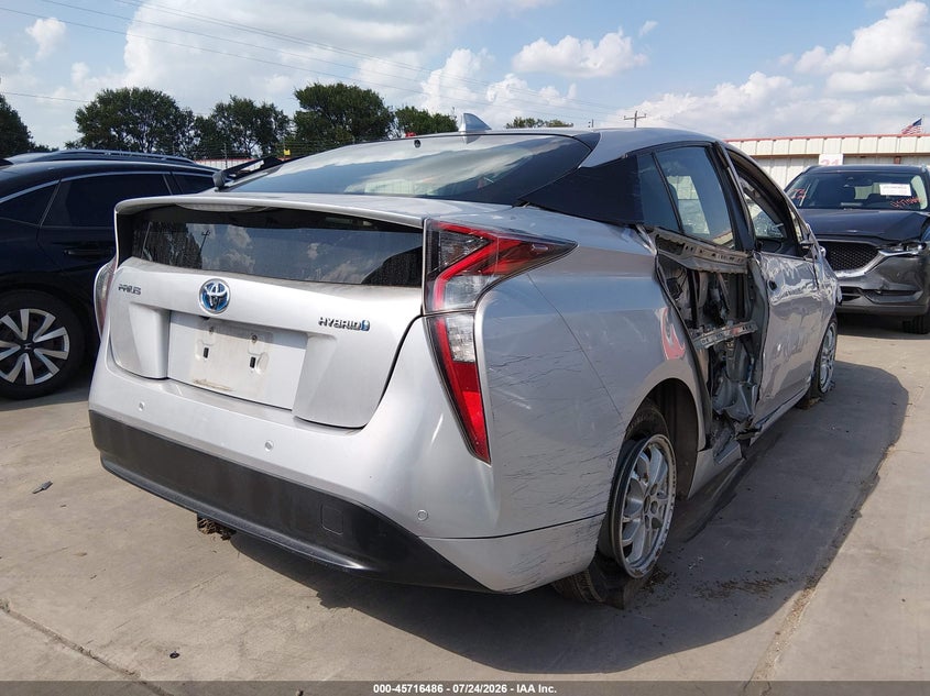 Vin: jtdkbrfu3j3590423, lot: 46215169, toyota prius two 20184