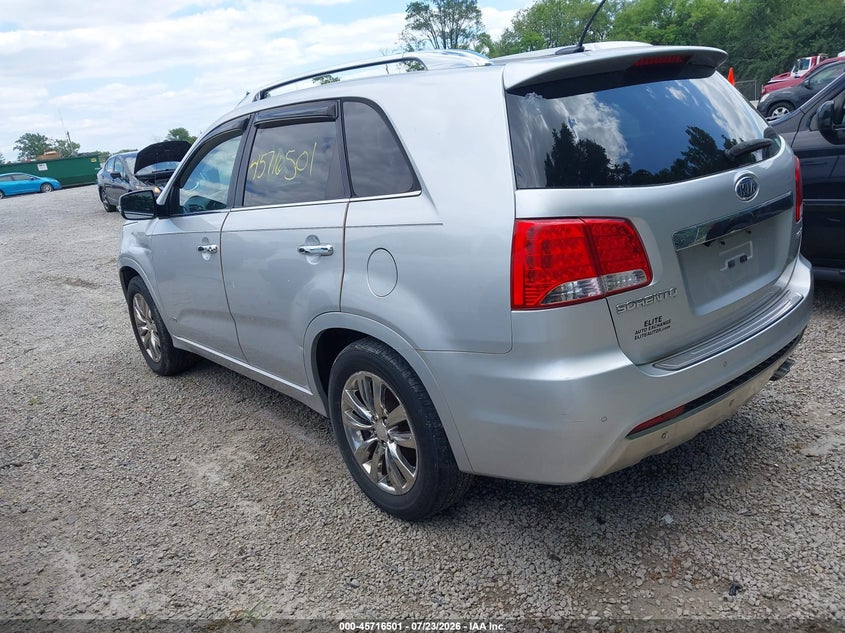 Vin: 5xykwda21cg249453, lot: 46215183, kia sorento sx v6 20123