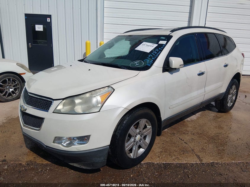 2011 Chevrolet Traverse, Обычный износ, IAAI, VIN 1GNKRGEDXBJ217188 — фото 2