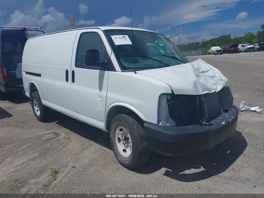 Vin: 1gcwgafp6n1263028, lot: 46215203, chevrolet express cargo rwd 2500 regular wheelbase wt 2022 img_1