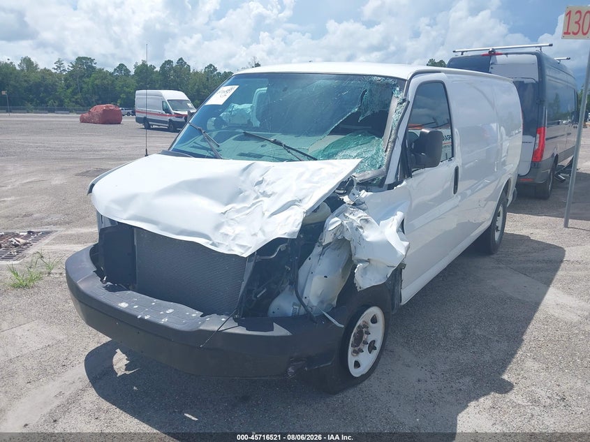 Vin: 1gcwgafp6n1263028, lot: 46215203, chevrolet express cargo rwd 2500 regular wheelbase wt 20222