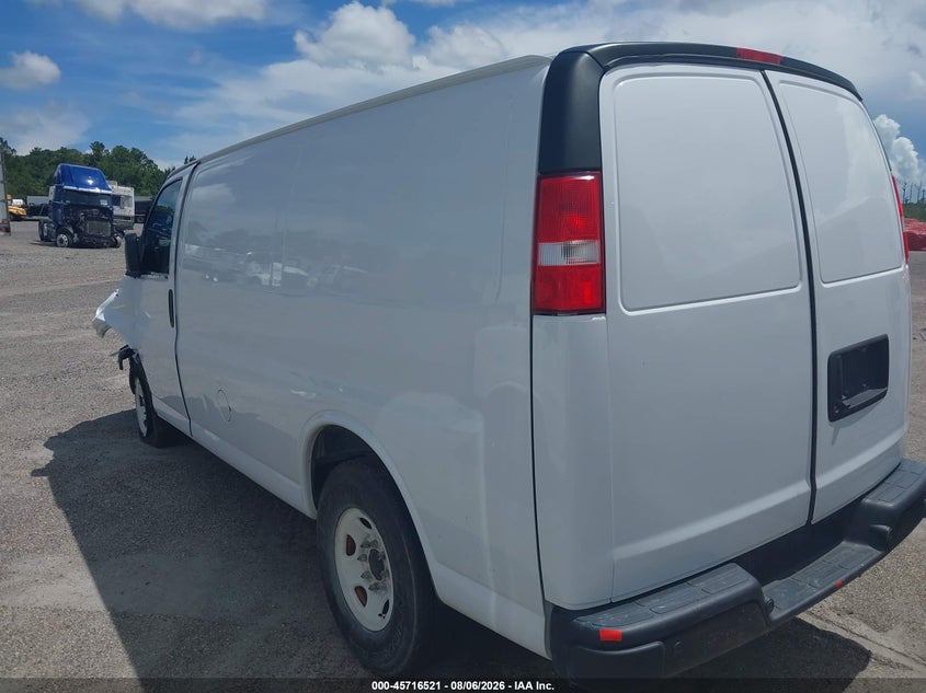 Vin: 1gcwgafp6n1263028, lot: 46215203, chevrolet express cargo rwd 2500 regular wheelbase wt 20223