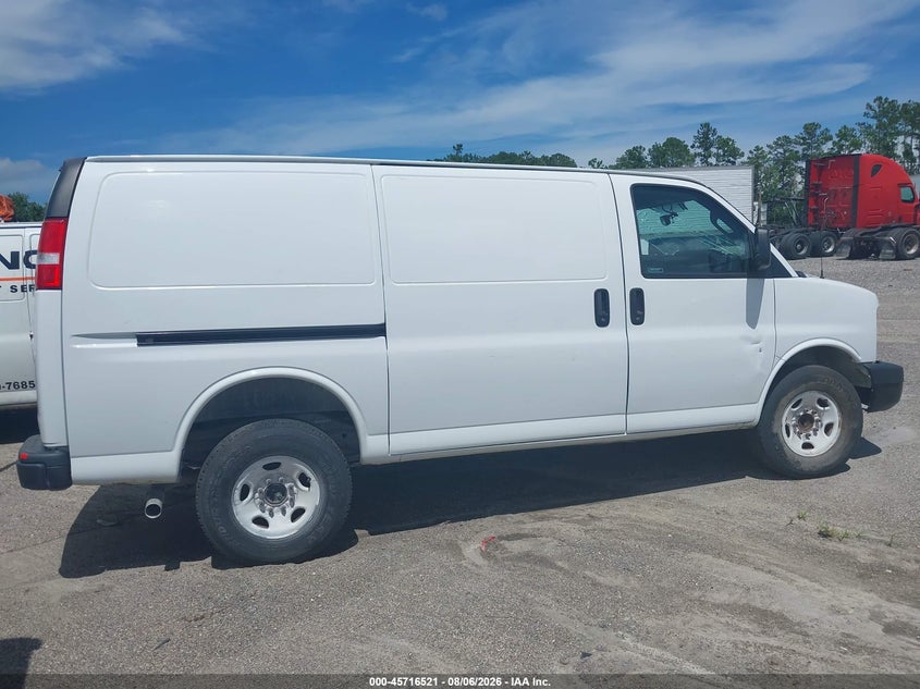 Vin: 1gcwgafp6n1263028, lot: 46215203, chevrolet express cargo rwd 2500 regular wheelbase wt 20224