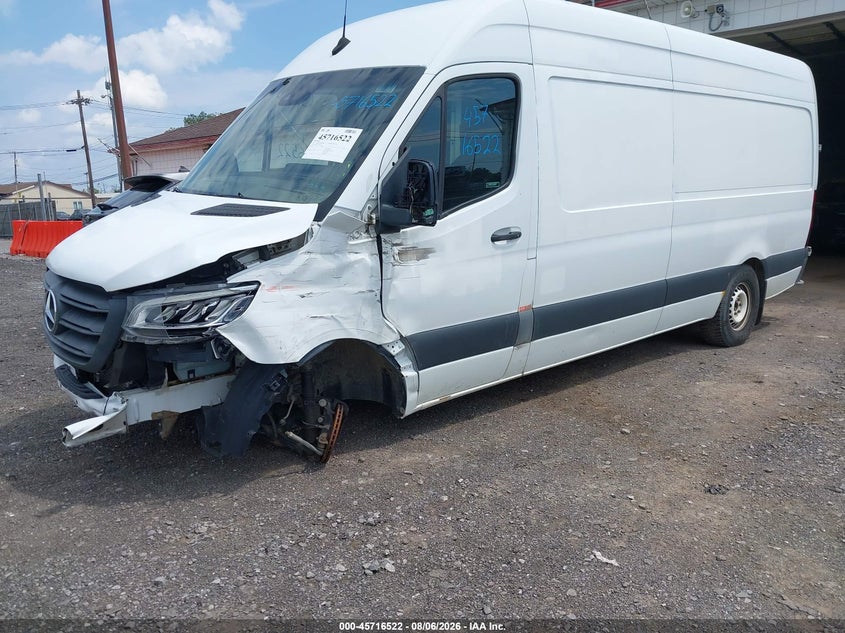 Vin: wd3pf1cd3kp058366, lot: 46215204, mercedes-benz sprinter 2500 high roof v6 20192