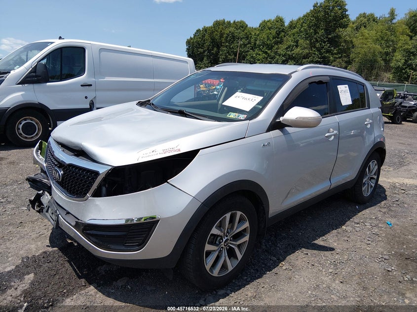 Vin: kndpbcac1e7647153, lot: 46215214, kia sportage lx 20142