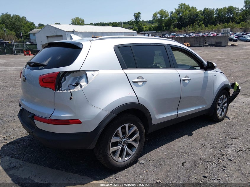 Vin: kndpbcac1e7647153, lot: 46215214, kia sportage lx 20144