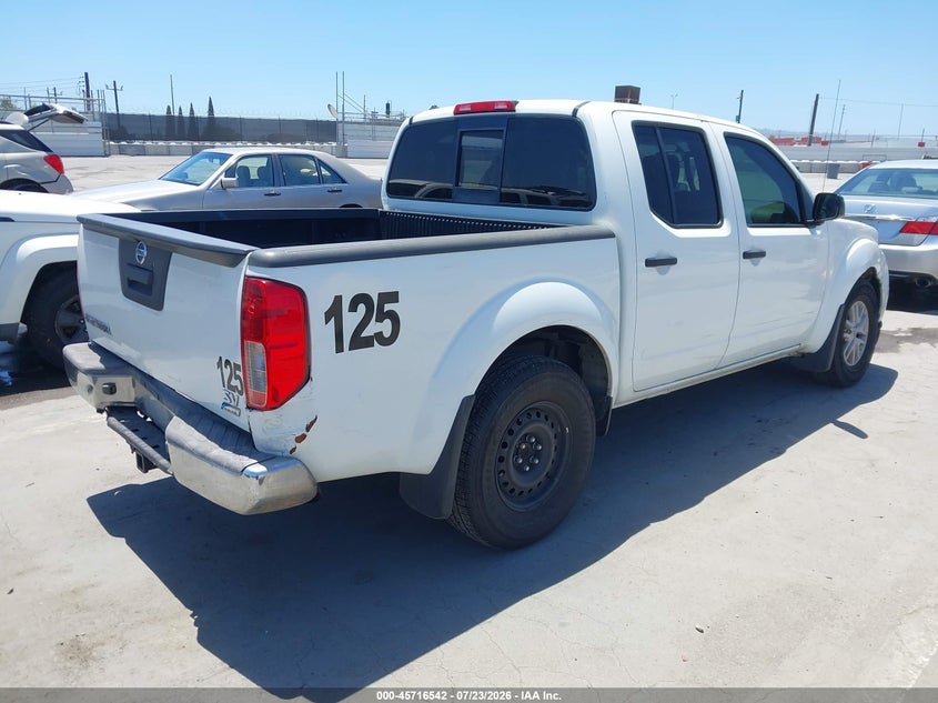 Vin: 1n6dd0er6kn737431, lot: 46215224, nissan frontier sv 20194