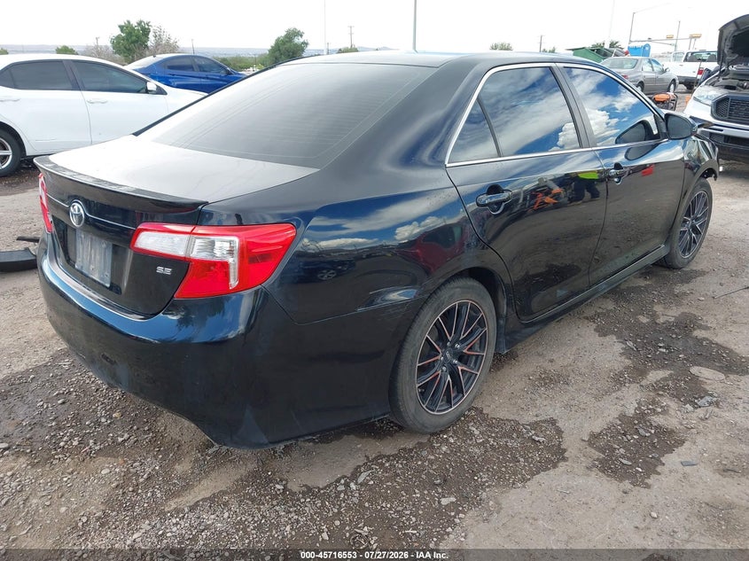 Vin: 4t1bf1fk8du236489, lot: 46215235, toyota camry se 20134