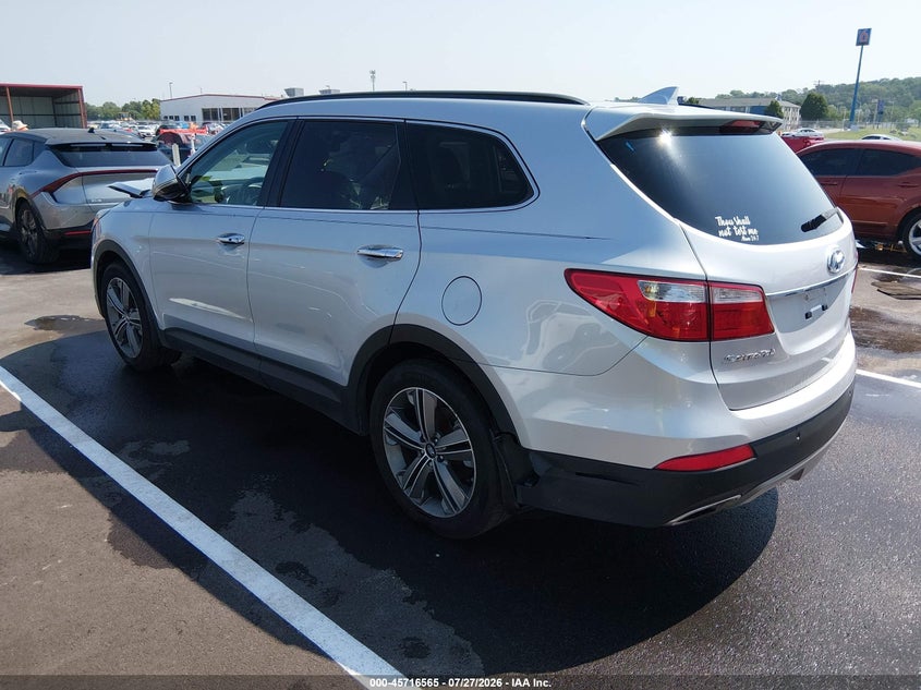 Vin: km8srdhf1eu083108, lot: 46215246, hyundai santa fe limited 20143
