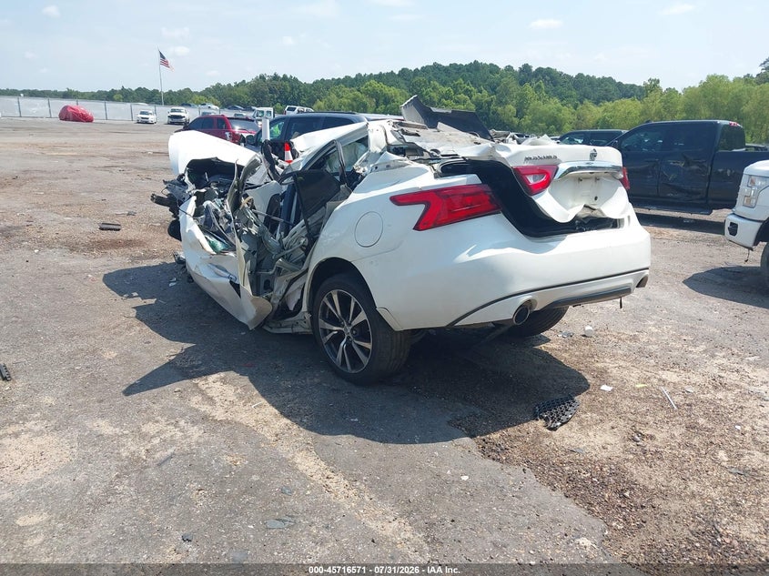 Vin: 1n4aa6ap6hc445634, lot: 46215253, nissan maxima 3.5 s 20173