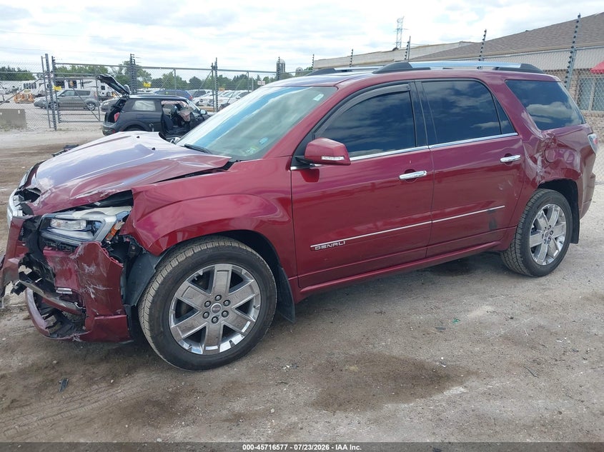 Vin: 1gkkrtkd9fj148655, lot: 46215259, gmc acadia denali 20152