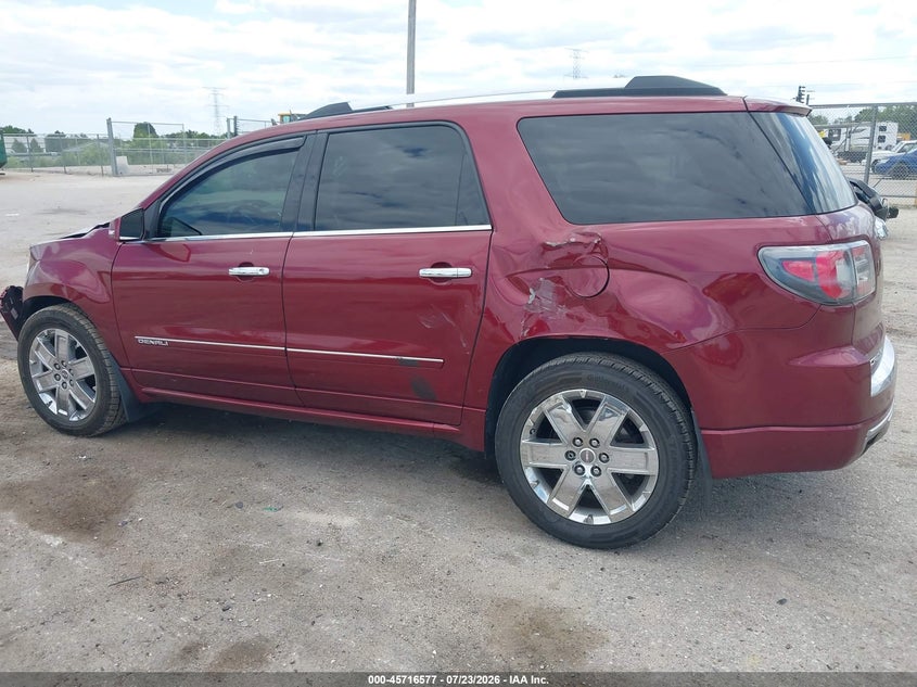 Vin: 1gkkrtkd9fj148655, lot: 46215259, gmc acadia denali 20153
