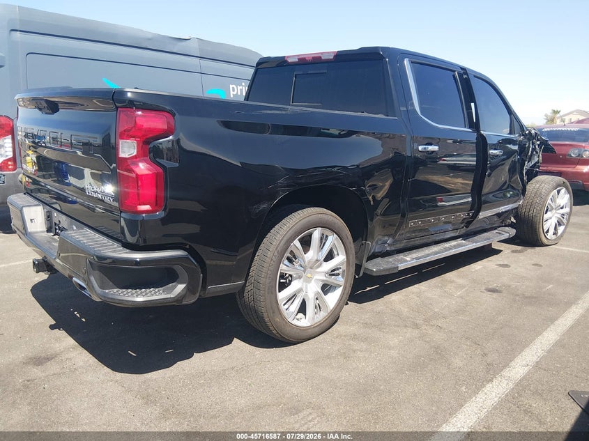 Vin: 1gcudjel1pz290639, lot: 46215269, chevrolet silverado 1500 4wd  short bed high country 20234