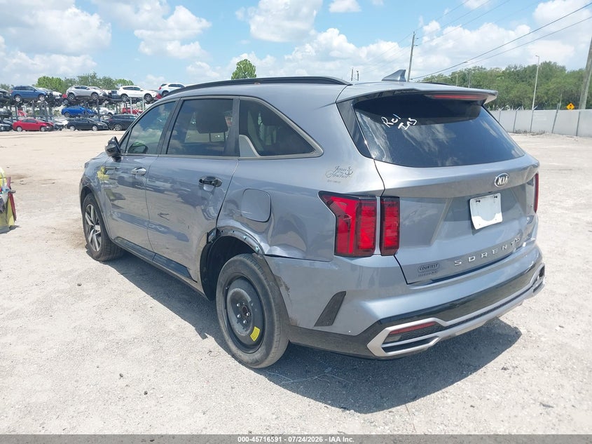 2021 KIA SORENTO auction photo 3