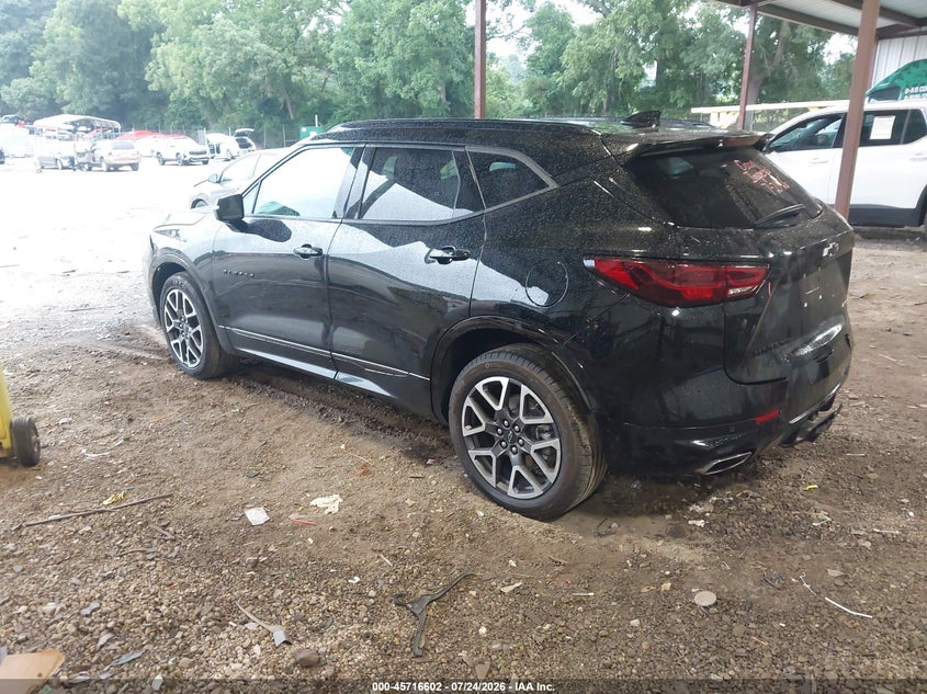 Vin: 3gnkbkrs1ss206028, lot: 46215284, chevrolet blazer awd rs 20253
