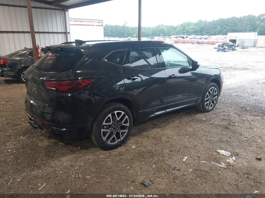 Vin: 3gnkbkrs1ss206028, lot: 46215284, chevrolet blazer awd rs 20254