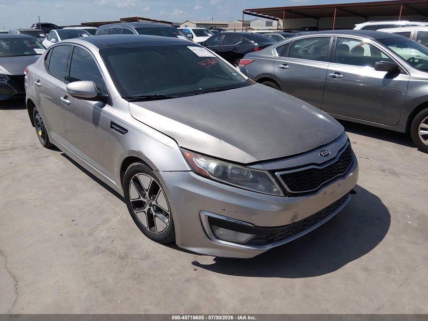 Vin: knagm4ad8c5024725, lot: 46215287, kia optima hybrid ex 2012 img_1