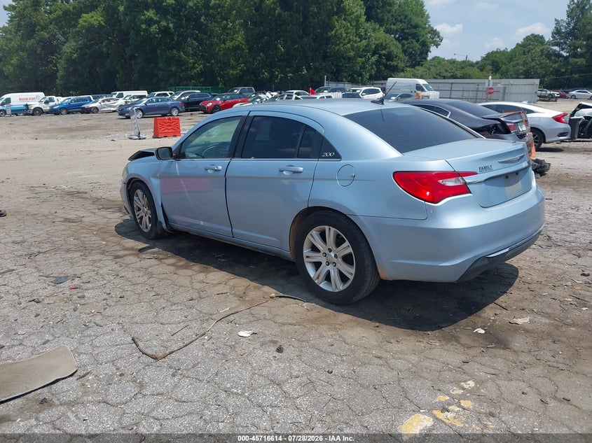 Vin: 1c3ccbbb4en176627, lot: 46215296, chrysler 200 touring 20143