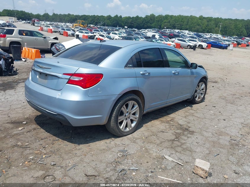 Vin: 1c3ccbbb4en176627, lot: 46215296, chrysler 200 touring 20144