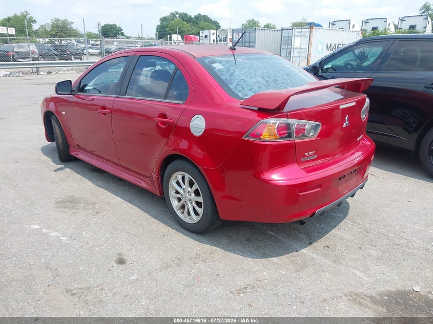 Vin: ja32u2fu8du001767, lot: 46215298, mitsubishi lancer es 20133