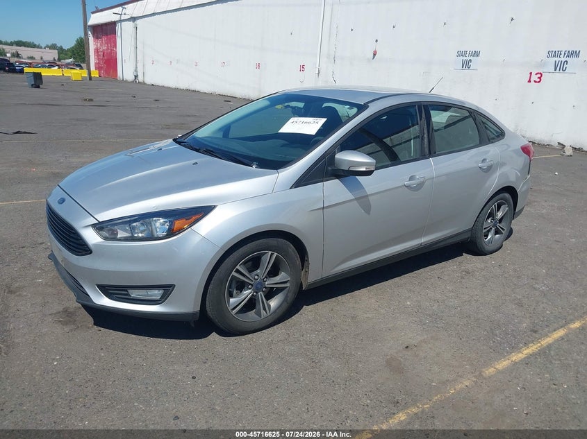 Vin: 1fadp3fe8gl363307, lot: 46215307, ford focus se 20162