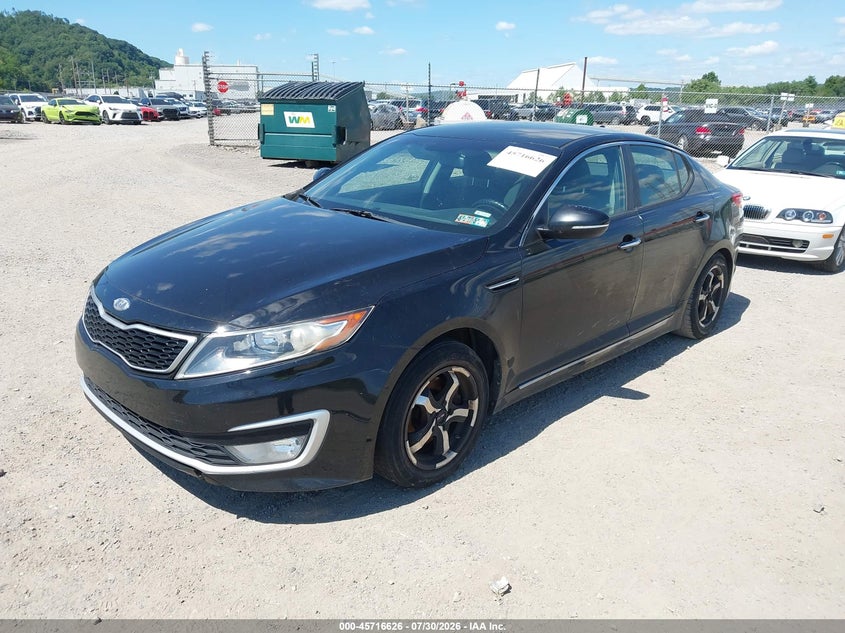 Vin: knagm4ad9b5008242, lot: 46215308, kia optima hybrid ex 20112