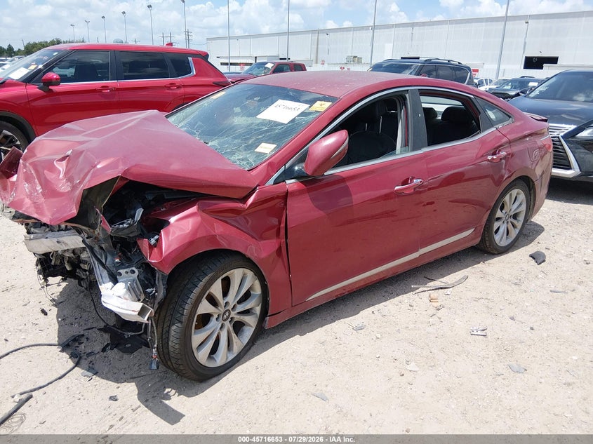 Vin: kmhfg4jg8da227019, lot: 46215335, hyundai azera 20132