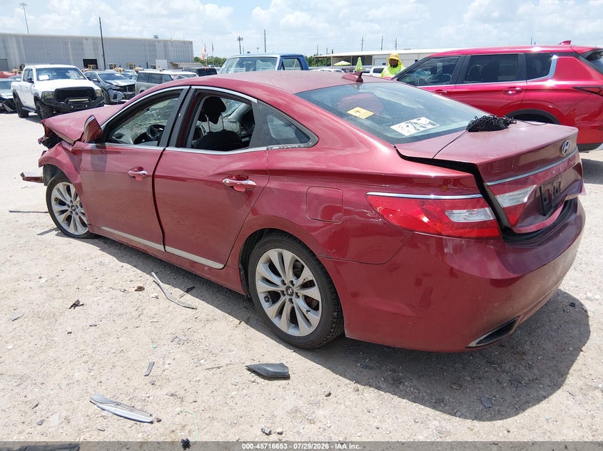 Vin: kmhfg4jg8da227019, lot: 46215335, hyundai azera 20133