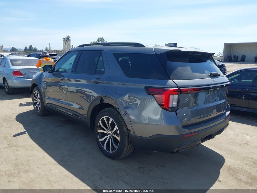 Vin: 1fmuk7kh5sgc00658, lot: 46215343, ford explorer st-line 20253