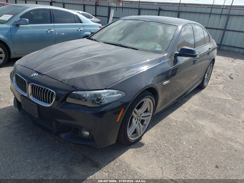 Vin: wba5b1c50ed477375, lot: 46215346, bmw 535i 20142