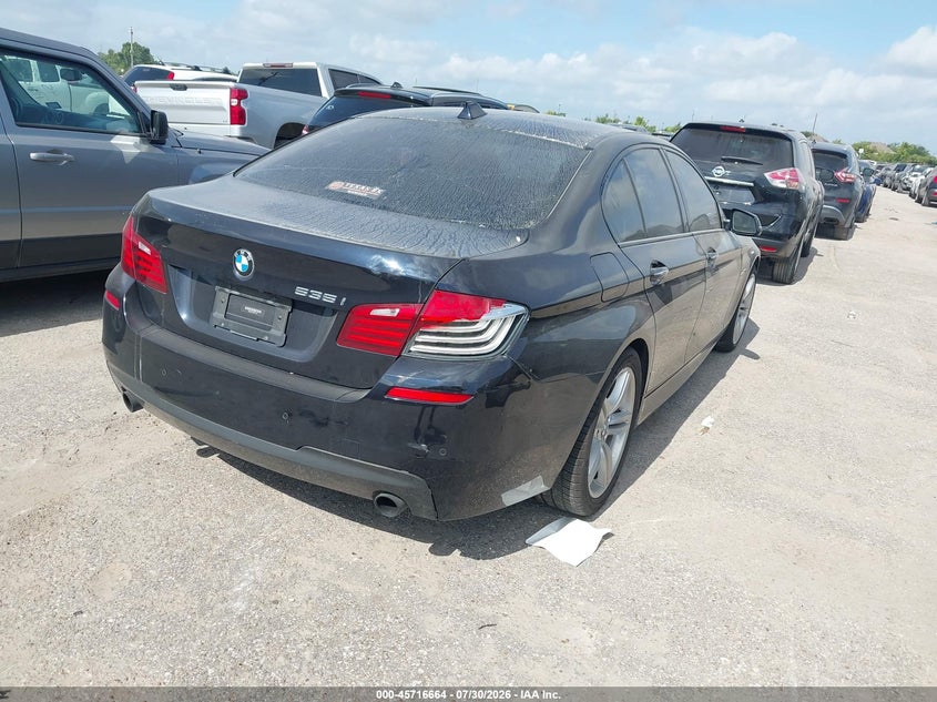 Vin: wba5b1c50ed477375, lot: 46215346, bmw 535i 20144