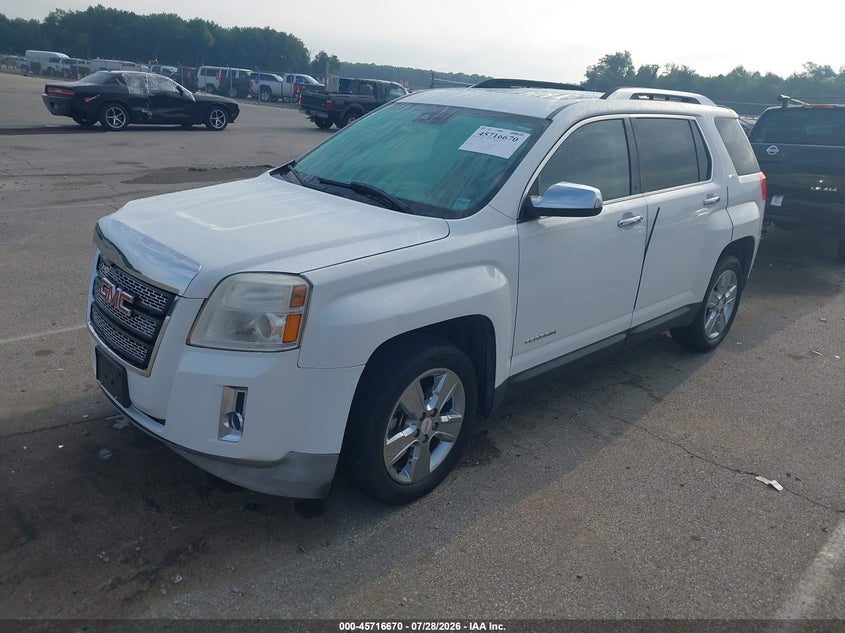 Vin: 2gkaltek6e6123876, lot: 46215352, gmc terrain slt-2 20142