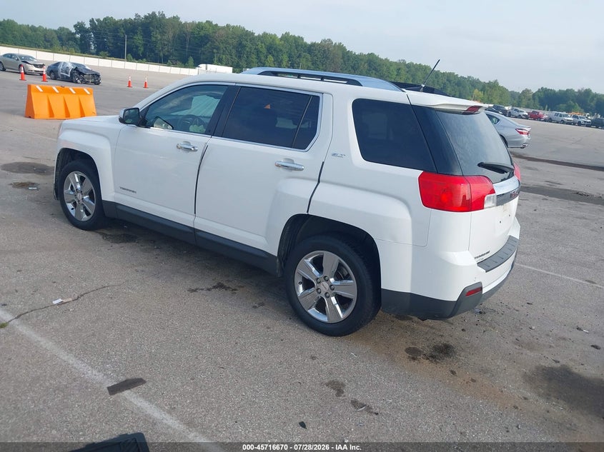 Vin: 2gkaltek6e6123876, lot: 46215352, gmc terrain slt-2 20143