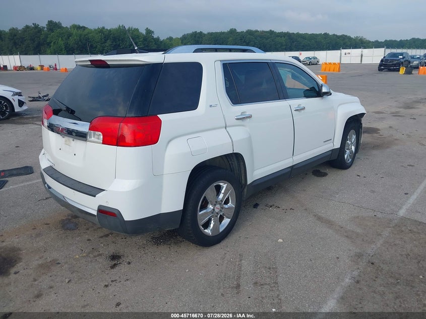 Vin: 2gkaltek6e6123876, lot: 46215352, gmc terrain slt-2 20144