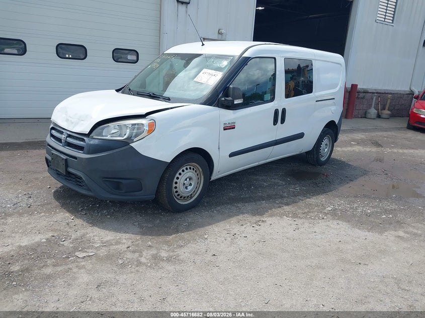 Vin: zfberfat6f6a87440, lot: 46215364, ram promaster city tradesman 20152