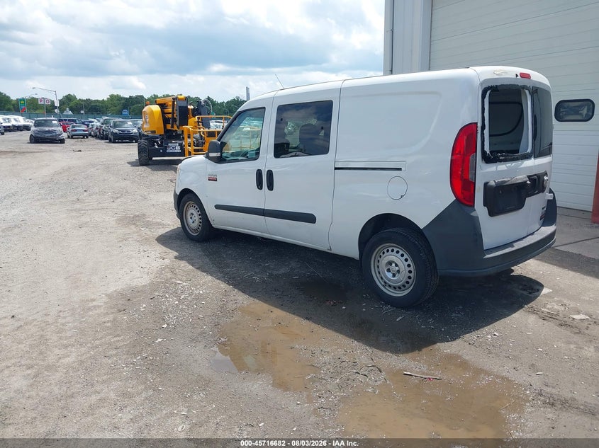 Vin: zfberfat6f6a87440, lot: 46215364, ram promaster city tradesman 20153