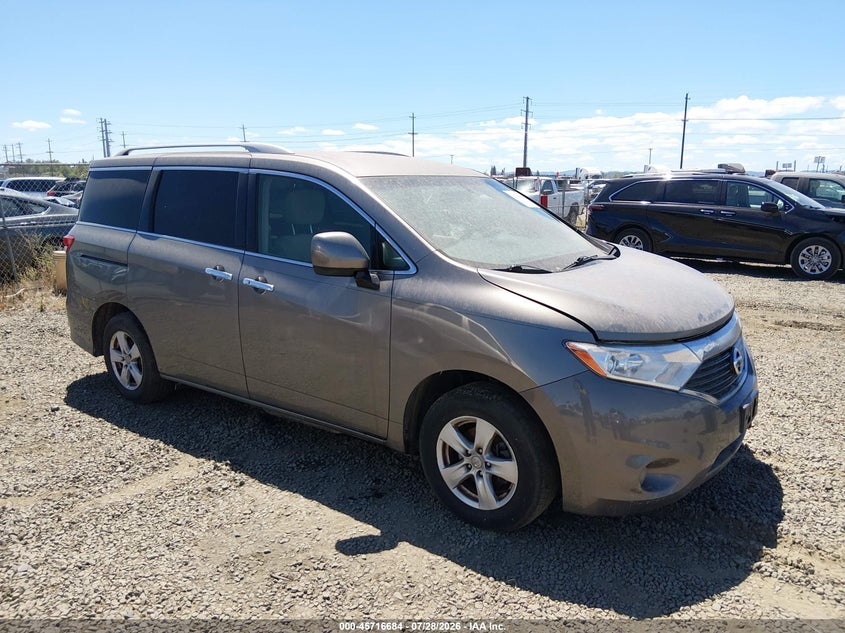 Vin: jn8ae2kp7h9167530, lot: 46215366, nissan quest sv 2017 img_1