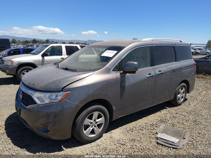 Vin: jn8ae2kp7h9167530, lot: 46215366, nissan quest sv 20172