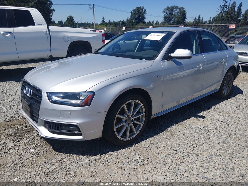 Vin: wauffaflxen020750, lot: 46215372, audi a4 2.0t premium 20142