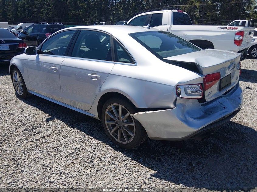 Vin: wauffaflxen020750, lot: 46215372, audi a4 2.0t premium 20143