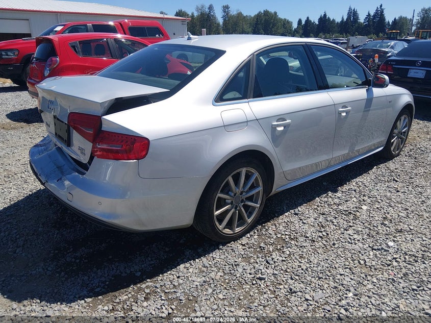Vin: wauffaflxen020750, lot: 46215372, audi a4 2.0t premium 20144