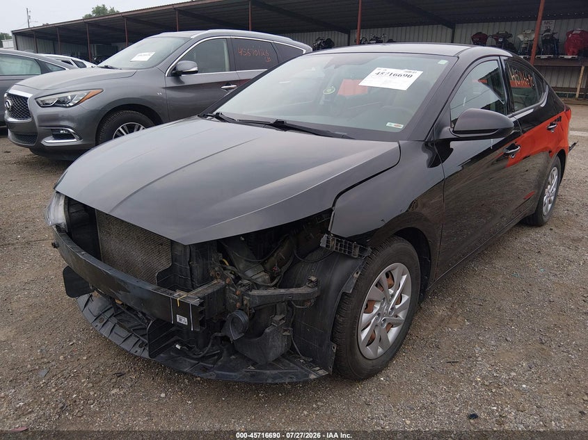 Vin: kmhd74lf5lu994190, lot: 46215373, hyundai elantra se 20202