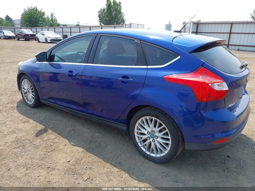 Vin: 1fahp3m23cl427029, lot: 46215375, ford focus sel 20123